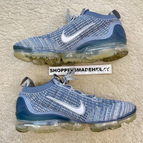[US 11.5] NIKE AIR VAPORMAX FLYKNIT FK 2021 Running Shoes Armory Grey - Picture 2 of 10
